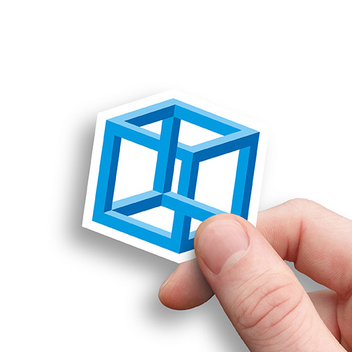 Le Flexible Stickers Vinyle - Brillant Formes personnalisées photo n°1