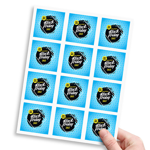 Planche de 74 stickers français à imprimer PNG 300dpi
