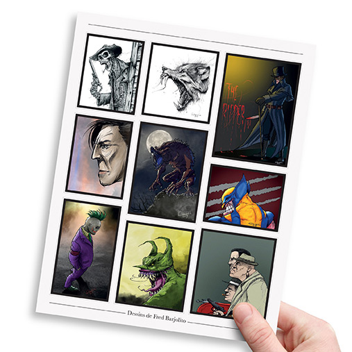 Le Freeboard Stickers en planches Carrés & rectangles en planches A4 photo n°2