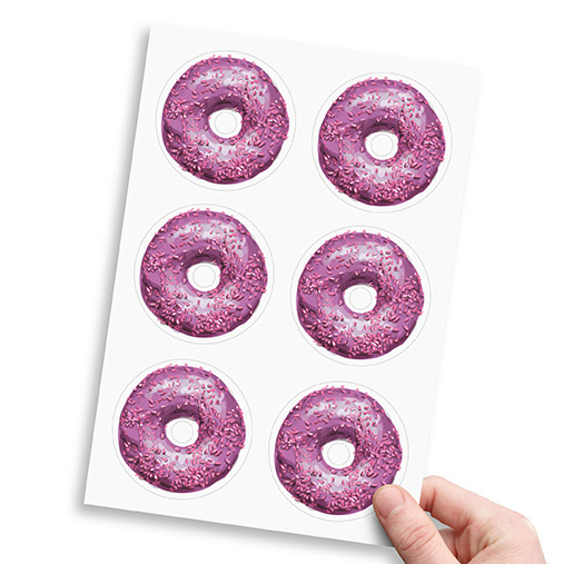 Le Freeboard Stickers en planches Ronds & formes persos en planches A4 photo n°1