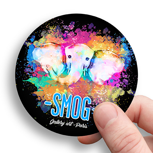 L'Original Stickers sur Mesure - Ultra-Brillant stickers ronds photo n°3